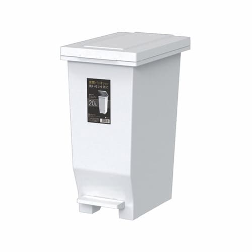 ゴミ箱 20L 密閉ペダルペール エバン ホワイト