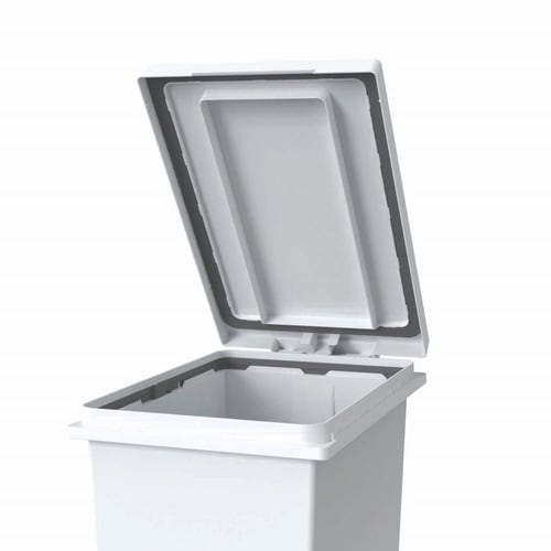 ゴミ箱 45L 密閉ペダルペール エバン ホワイト