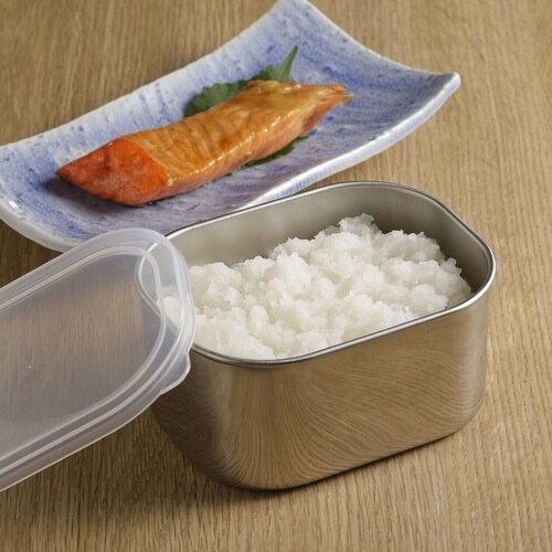 保存容器 深からい角バット フタ付き 小