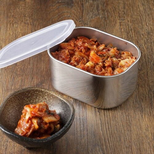 保存容器 深からい角バット フタ付き 小