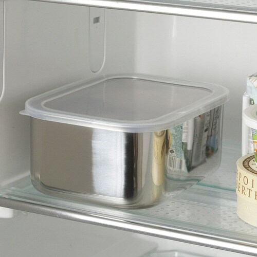 保存容器 深からい角バット フタ付き 大