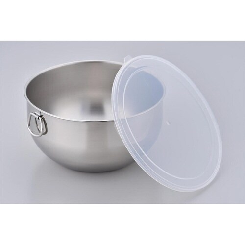 フタ付きボール 20cm ママクック ステンレス