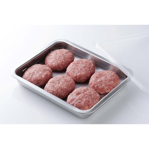 蓋付ステンレスバット ワイド2個組