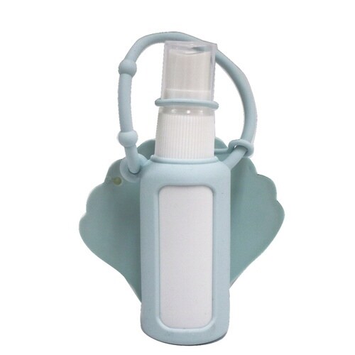 除菌スプレーボトル 30ml シェル型 アクア