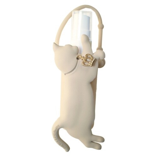 除菌スプレーボトル 30ml ネコ ベージュ