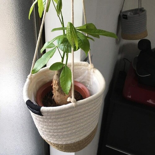 ハンギング プランターカバー S アイボリー