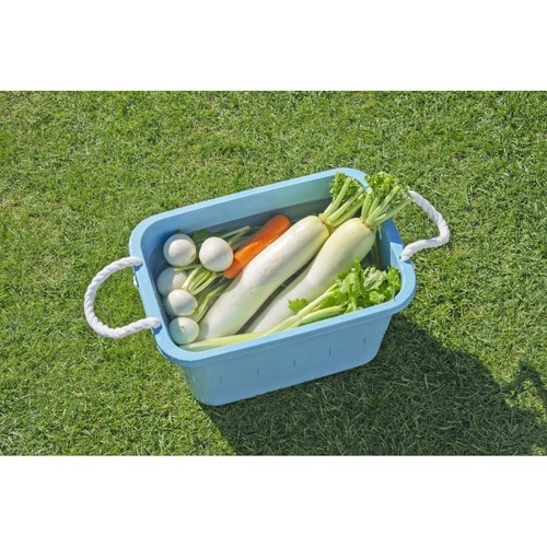 タライ 24L ひも付き 本体のみ ブルー