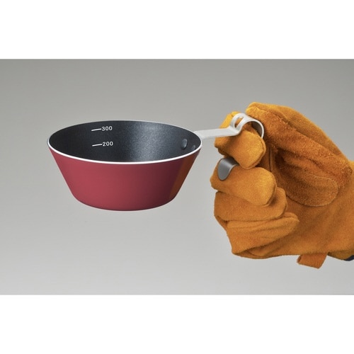 クッキングシェラカップ 360ml レッド