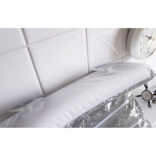 枕 お風呂 ととのうお風呂まくら シルバー