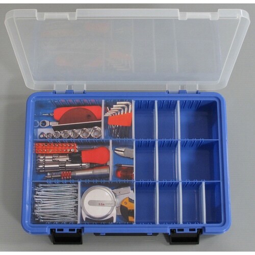 パーツストッカー PS−400 クリア ブルー