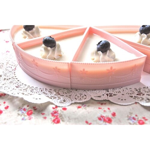 ケーキ型 4個入り 12cm ピンク