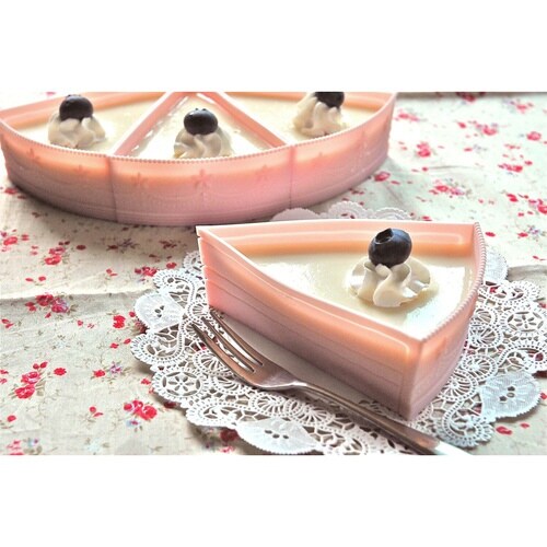 ケーキ型 4個入り 12cm ピンク