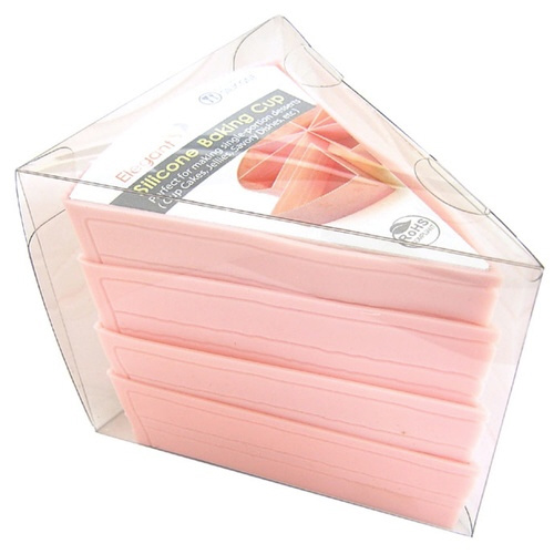 ケーキ型 4個入り 12cm ピンク