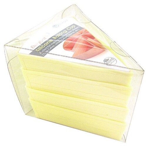 ケーキ型 4個入り 12cm イエロー