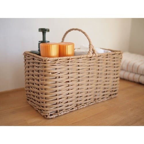 Towc トーク フェイクラタンバスケット