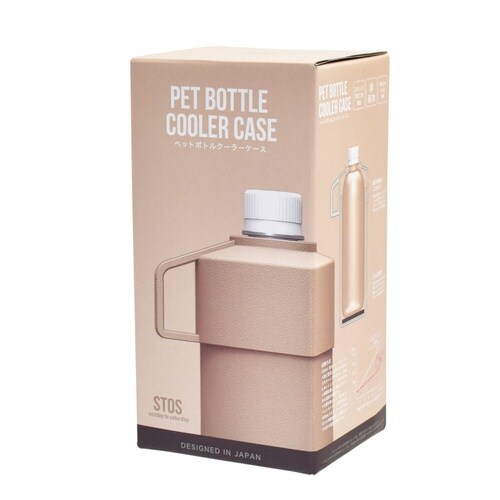 ペットボトルクーラー 保冷 保温 ベージュ