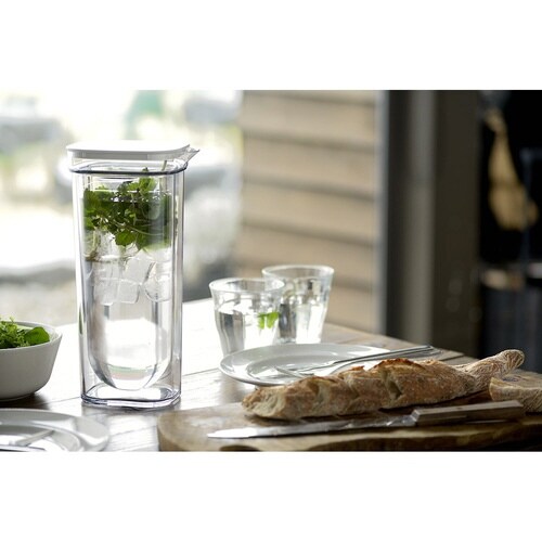 ピッチャー 冷水筒 1L ホワイト