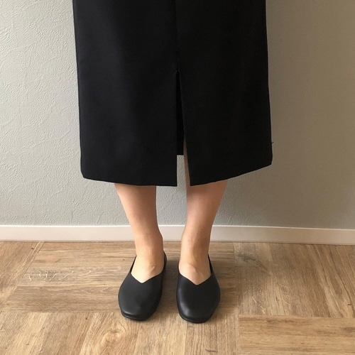 スリッパ 携帯 レ プリエ ノイエ ブラック S