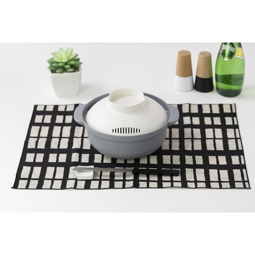 &NE nikii レンジポット グレー