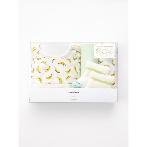 ギフトセット スタイ ハンカチ 2枚 靴下 バナナ