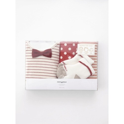 ギフトセット ソックスギフトBOX レッド