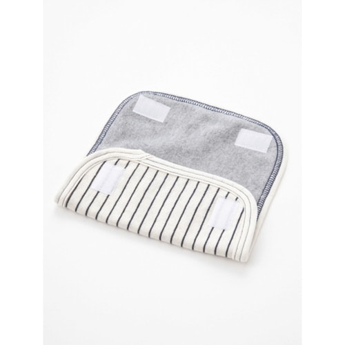 ベルトカバー ボーダー 抱っこ紐 ネイビー