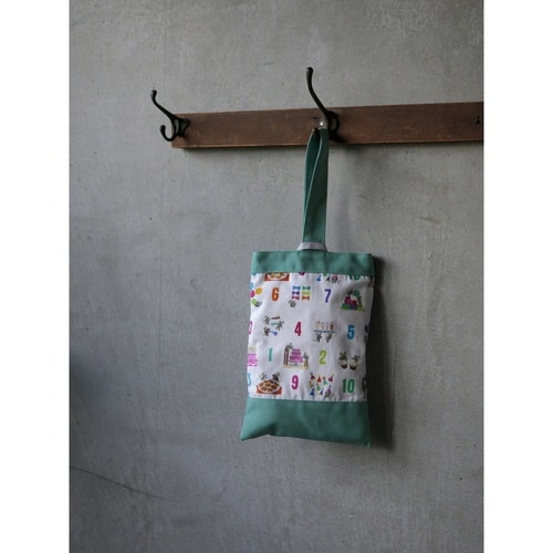 シューズバッグ ネームタグ付 ナンバー