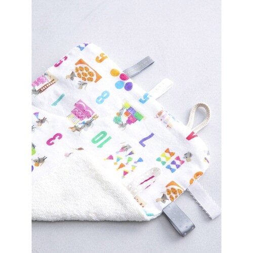 ハンカチ レオ・レオニ にぎにぎハンカチ ナンバー