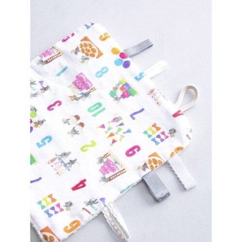 ハンカチ レオ・レオニ にぎにぎハンカチ ナンバー