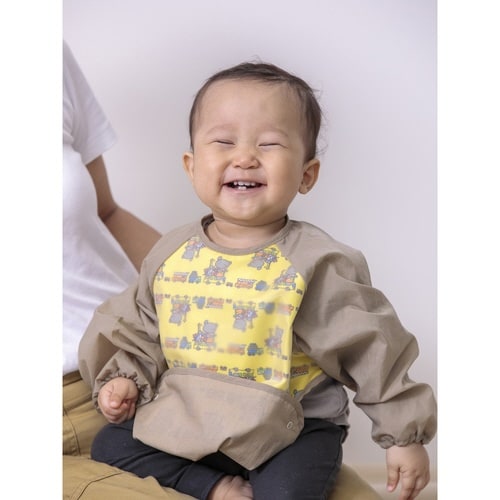 お食事エプロン こぐまちゃん イエロー