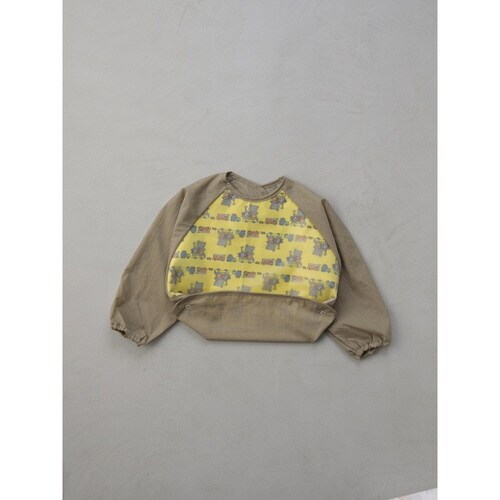 お食事エプロン こぐまちゃん イエロー