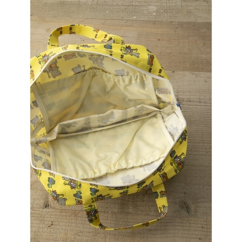 おむつポーチ こぐまちゃん ママポーチ イエロー