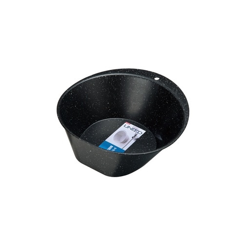 洗面器 湯桶 ユニード マグネット付き ブラック