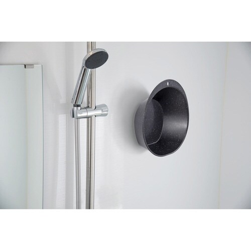 洗面器 湯桶 ユニード マグネット付き ブラック