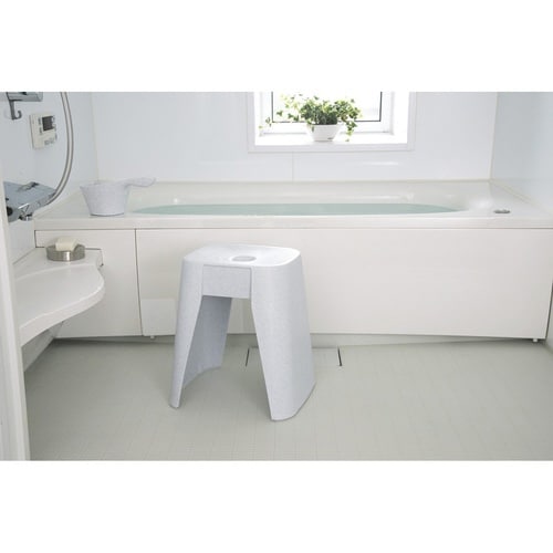 風呂椅子 ユニード 高さ40cm 日本製 ホワイト