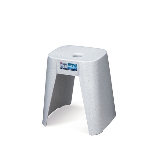 風呂椅子 ユニード 高さ40cm 日本製 ホワイト