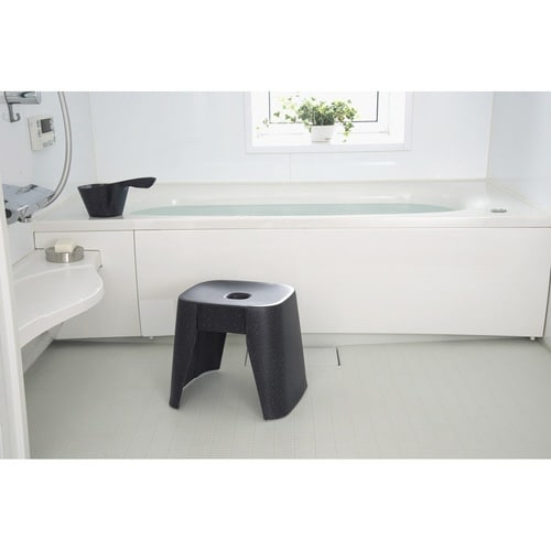 風呂椅子 ユニード 高さ30cm 日本製 ブラック