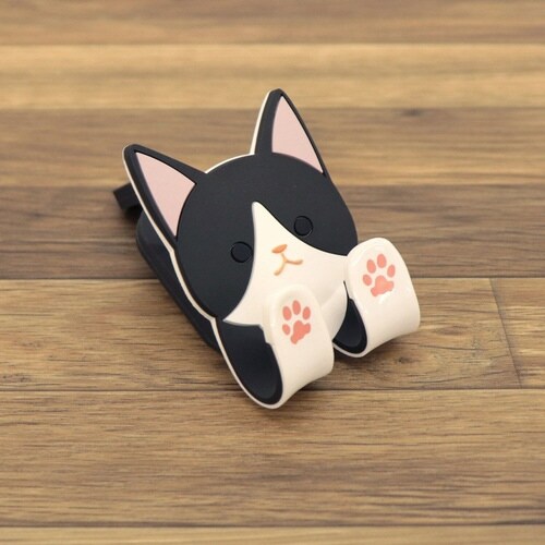 マグネットフッククリップ ハチワレ