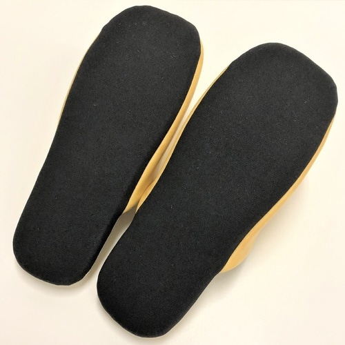 スリッパ バイカラー Lサイズ イエロー