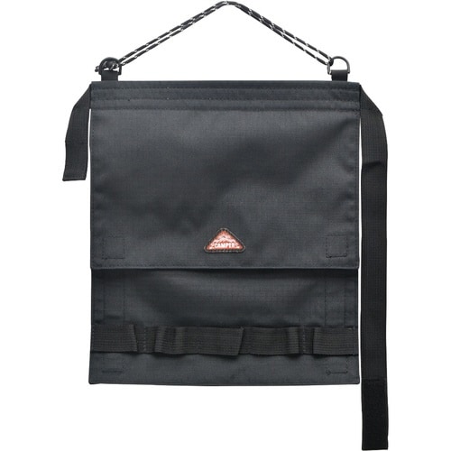 アウトドア ペーパーホルダー Lサイズ ブラック