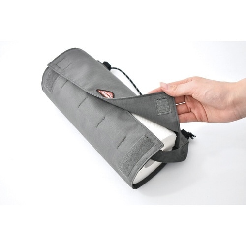 アウトドア ペーパーホルダー Lサイズ カーキ