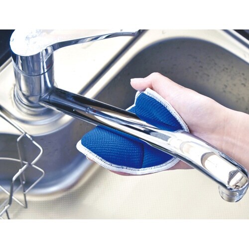 キッチンスポンジ ミクロ汚れ ゴムバンド付き