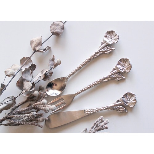 バターナイフ 14cm ブラスカトラリー シルバー