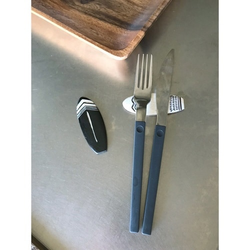 箸置き 8cm BONE ロングボード ホワイト