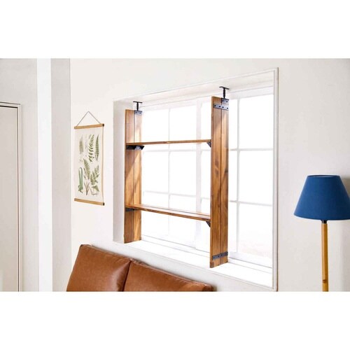 連結パーツ 横2本用 LABRICO ブラック