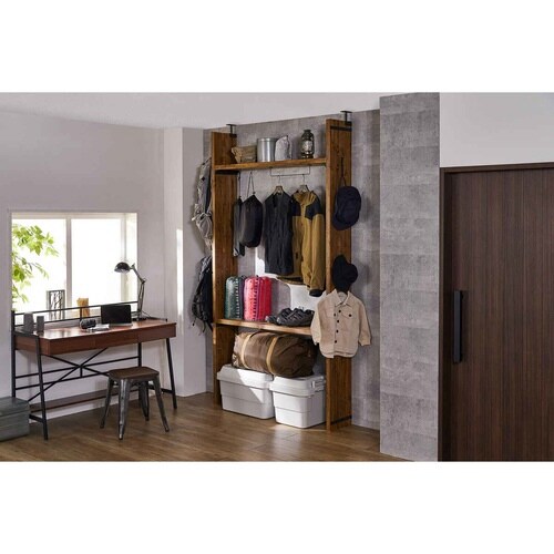 連結パーツ 横3本用 LABRICO ブラック