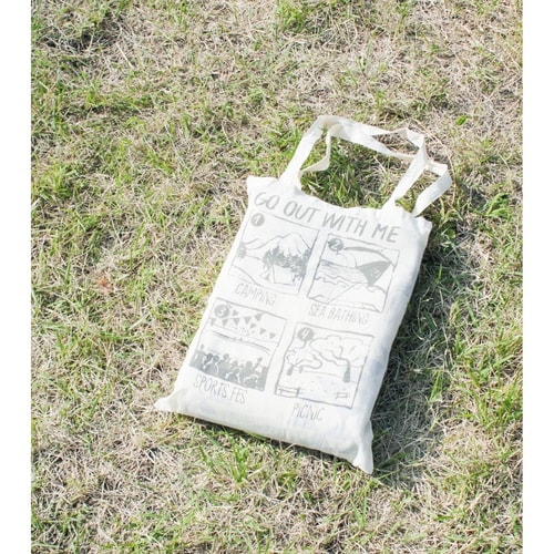 ピクニックシート ネイティブ ブルー