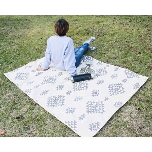ピクニックシート ネイティブ グレー