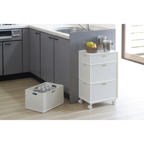 収納ボックス カラーボックス用 ホワイト