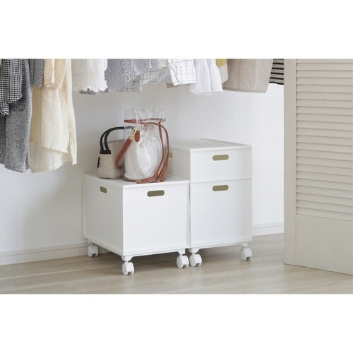 収納ボックス カラーボックス用 ホワイト